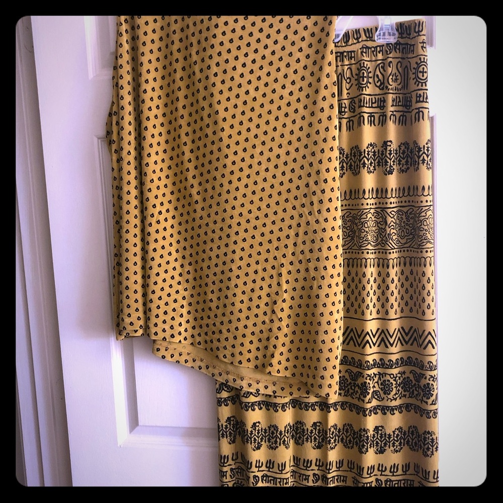 Bumble Bee 2 Piece Dress